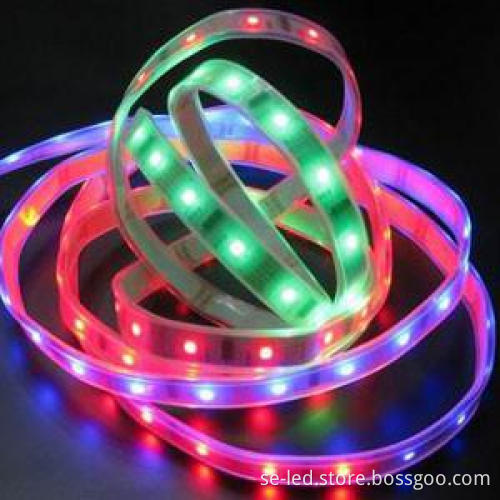 60pcs 5050SMD DC12V Waterproof LED Flexible Strip